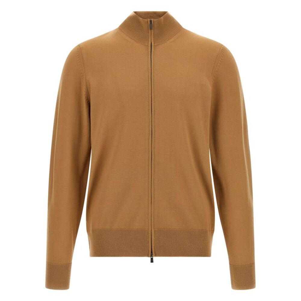 Hugo Boss Men Shaved Knit Cardigan